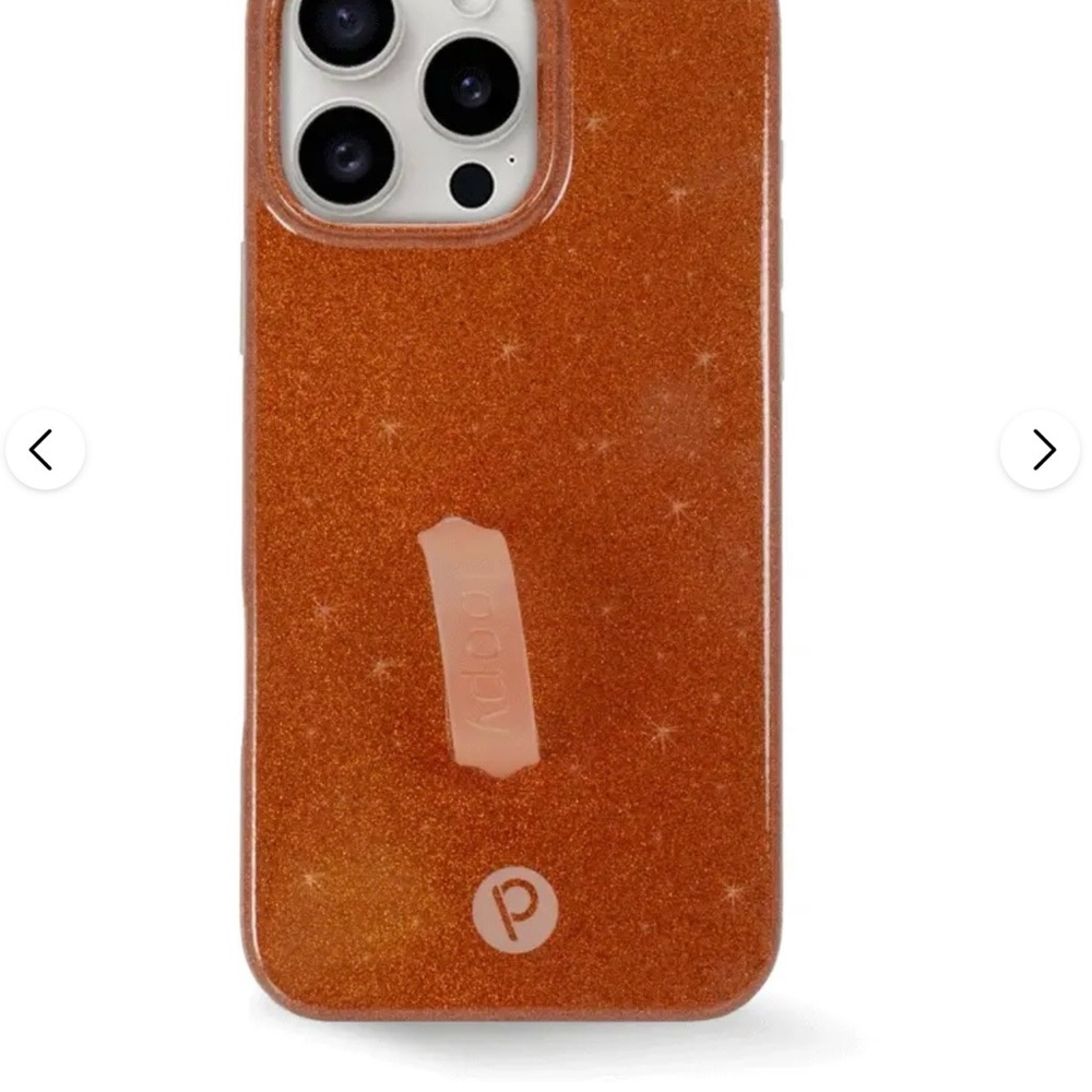 Loopy - Orange Shimmer - 16 Pro Max Phone Case - Picture 4 of 4